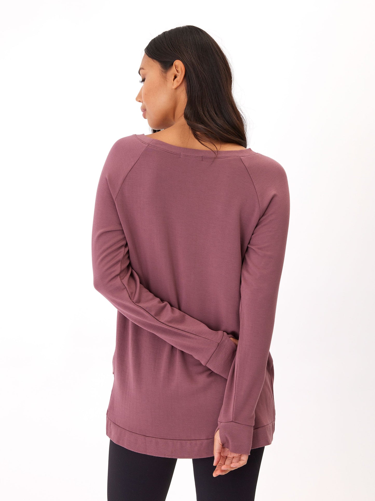 Leanna Feather Fleece Tunic
