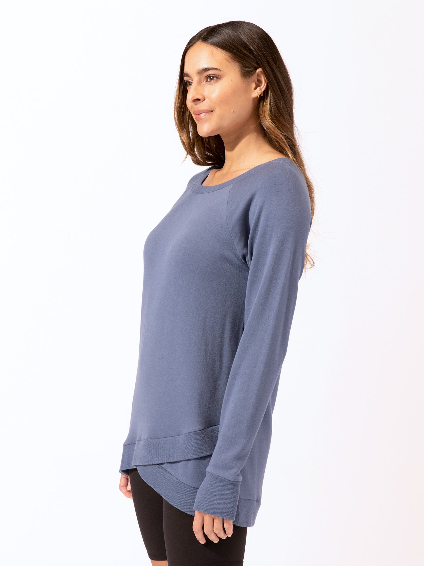 Leanna Feather Fleece Tunic