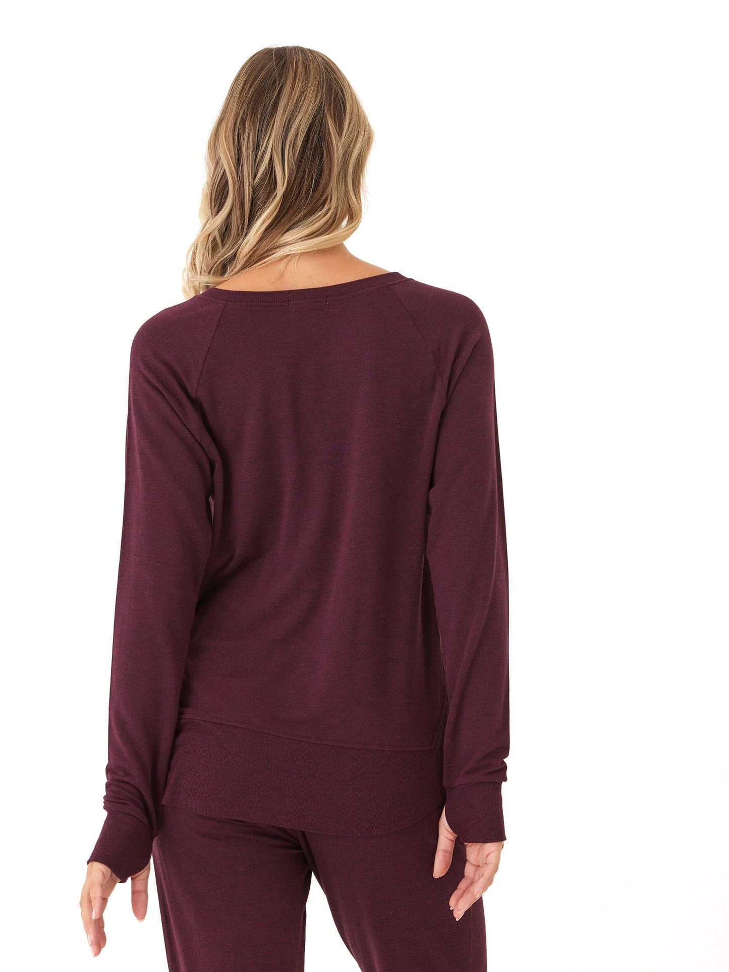 Leelu Feather Fleece Raglan Pullover