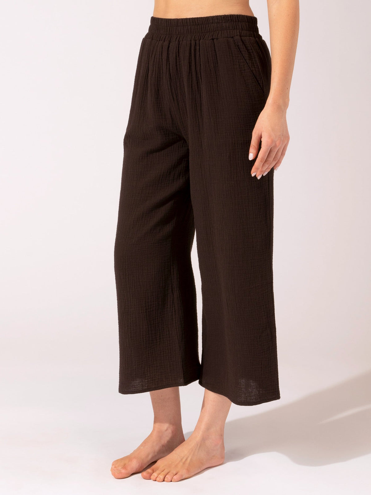 Ivanna Gauze Wide Leg Pant