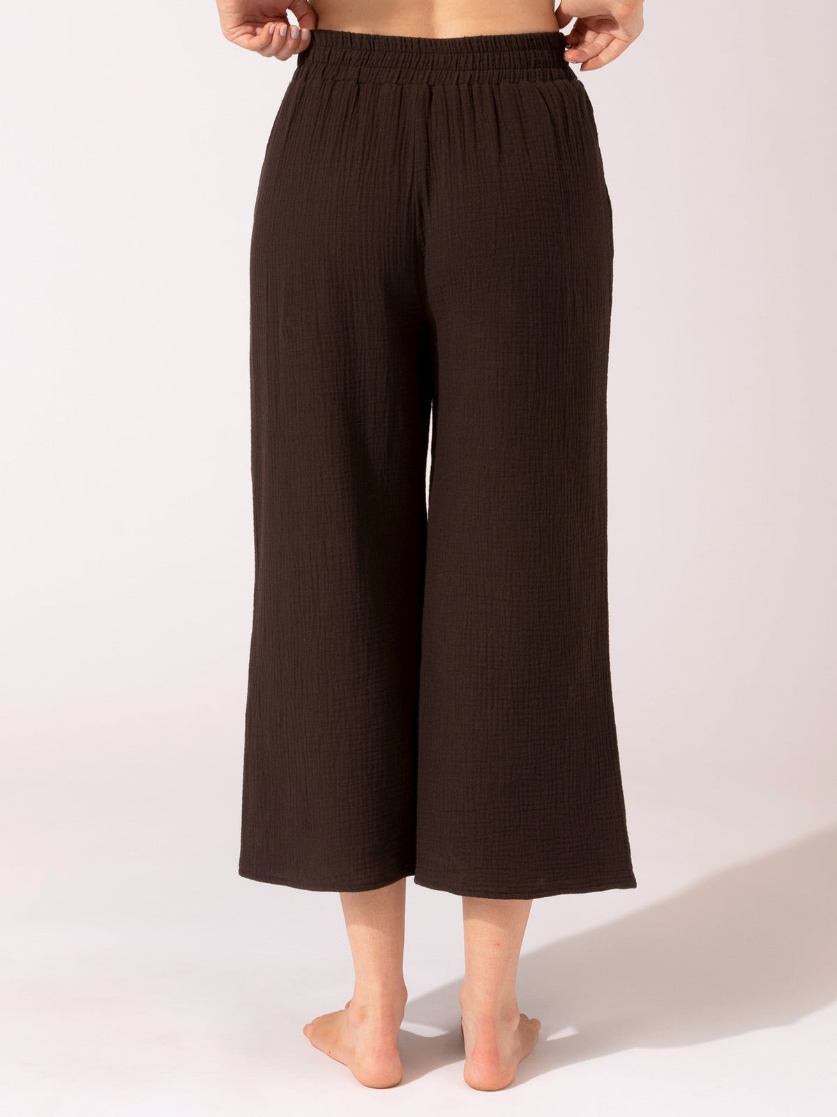 Ivanna Gauze Wide Leg Pant