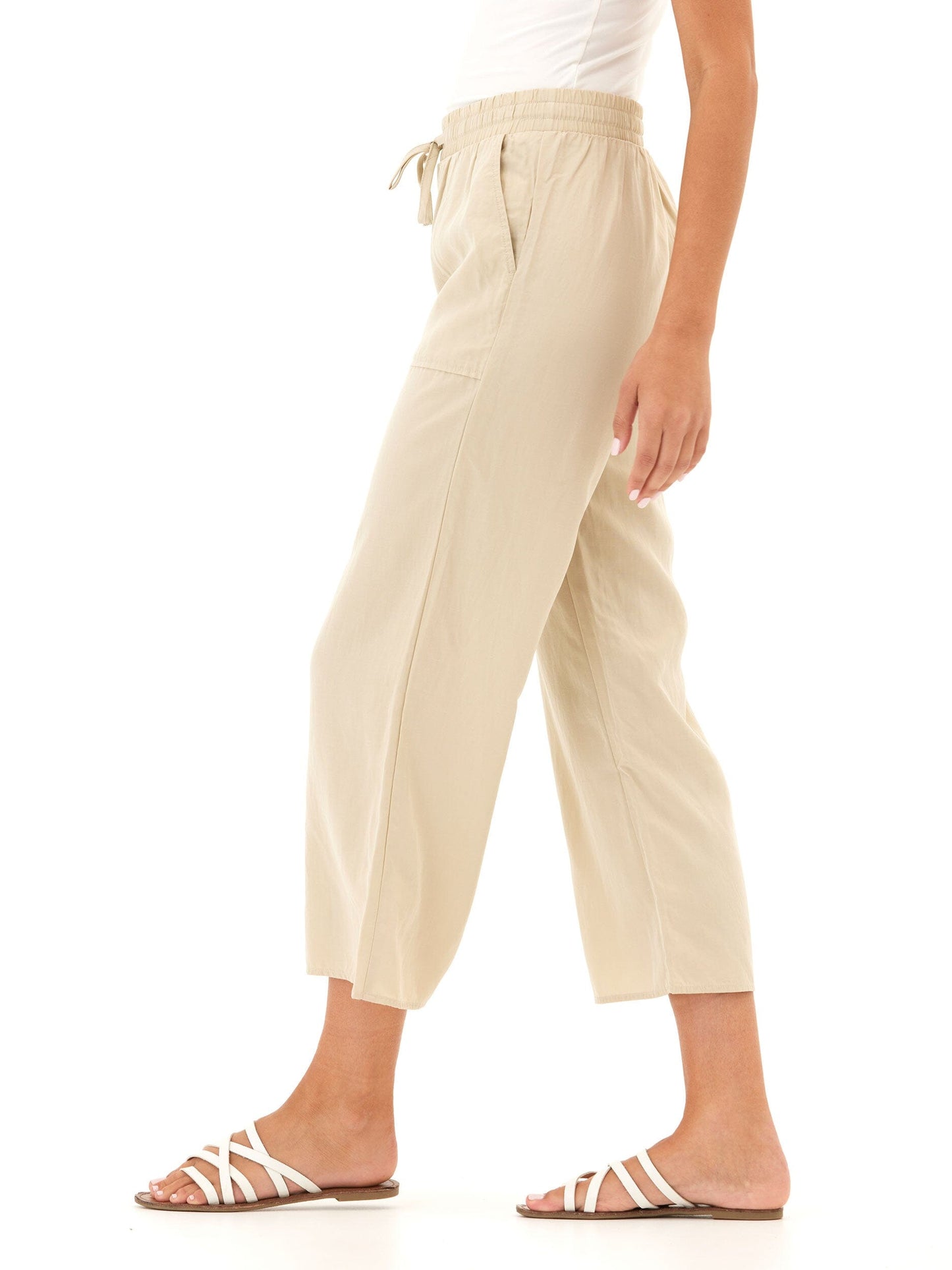 Hannah Breezy Linen Pant