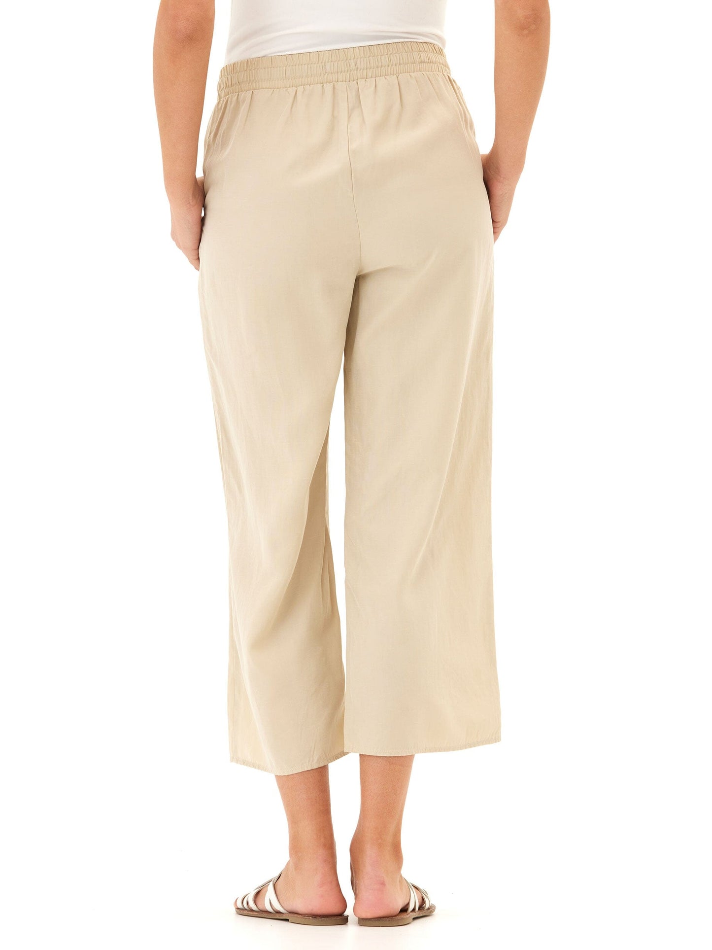 Hannah Breezy Linen Pant