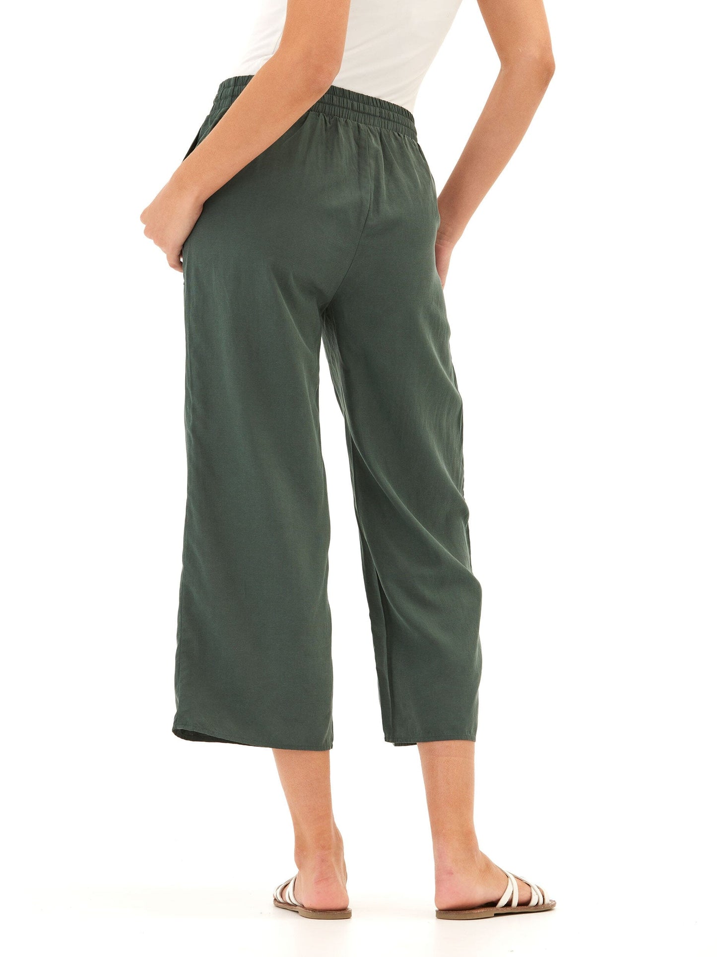 Hannah Breezy Linen Pant