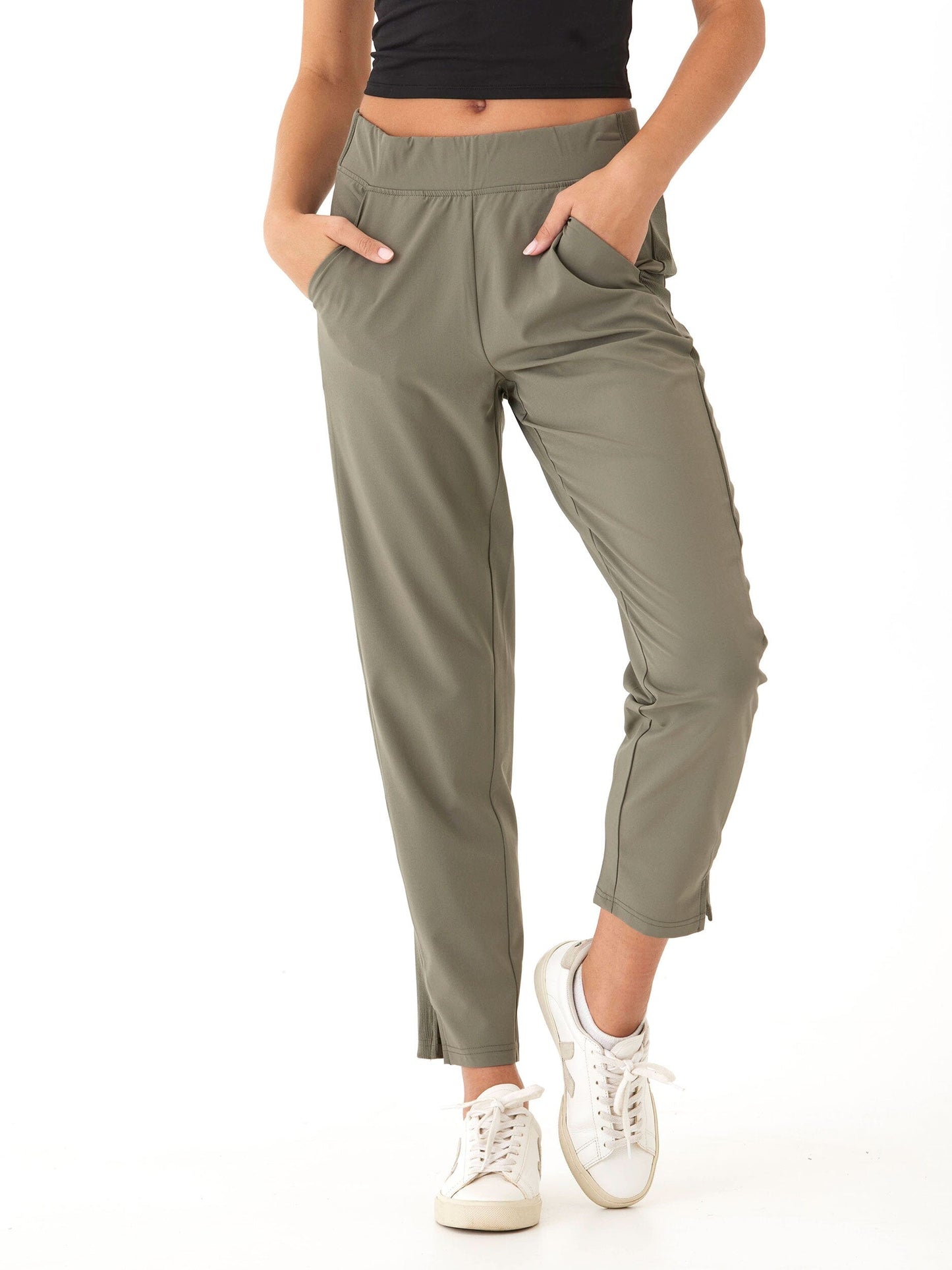Leticia Performance Rib Mix Pant