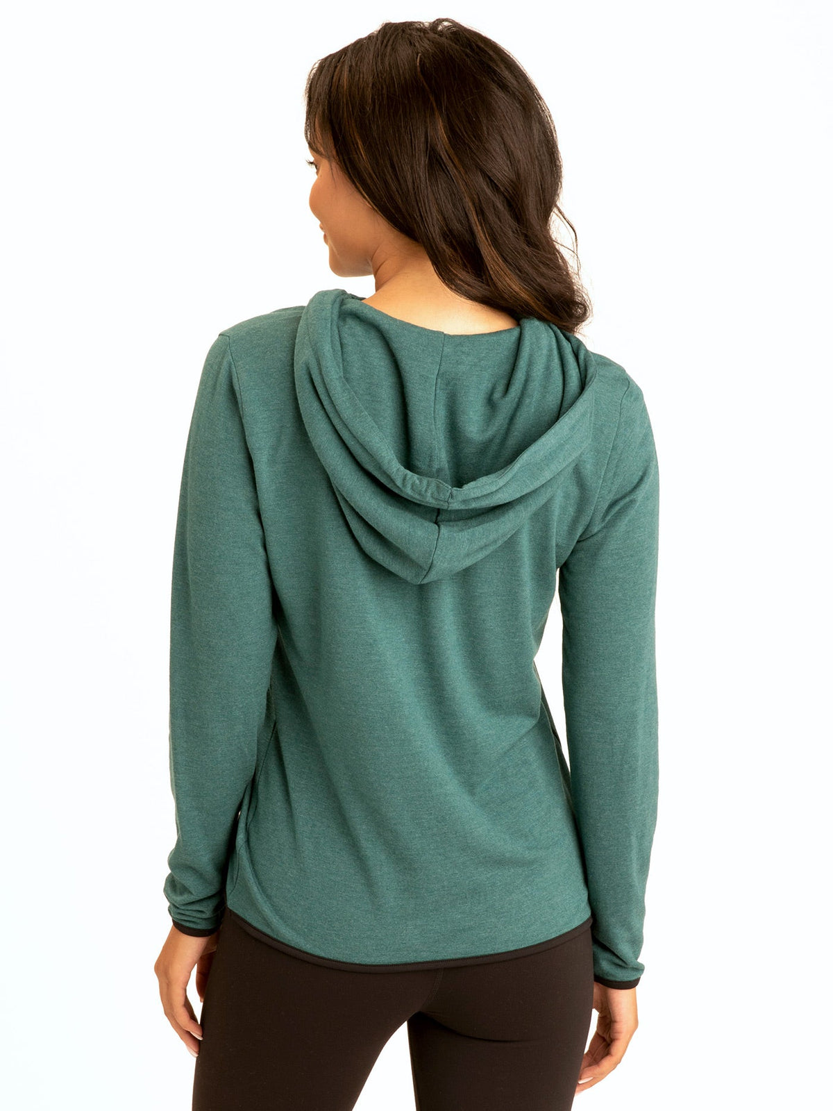 Kyanna FeatherLoop Half Zip Hoodie