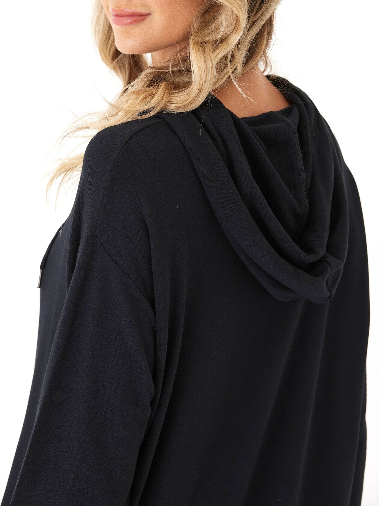 Madge Feather Fleece Pullover Hoodie