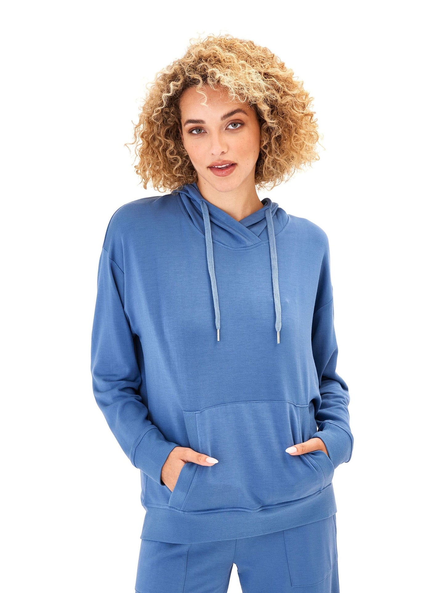 Madge Feather Fleece Pullover Hoodie