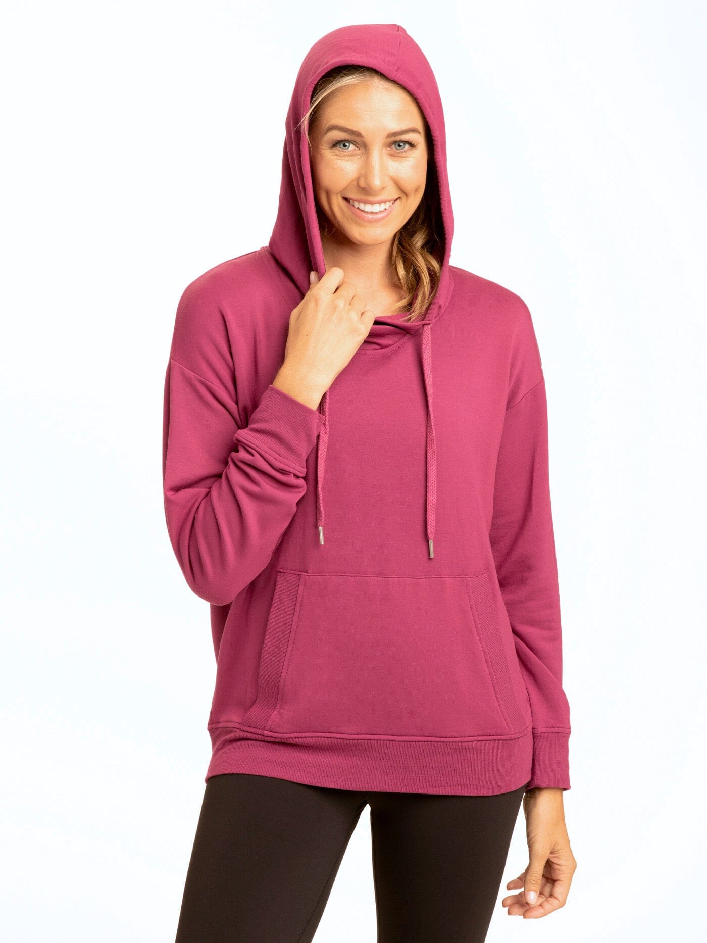 Madge Feather Fleece Pullover Hoodie