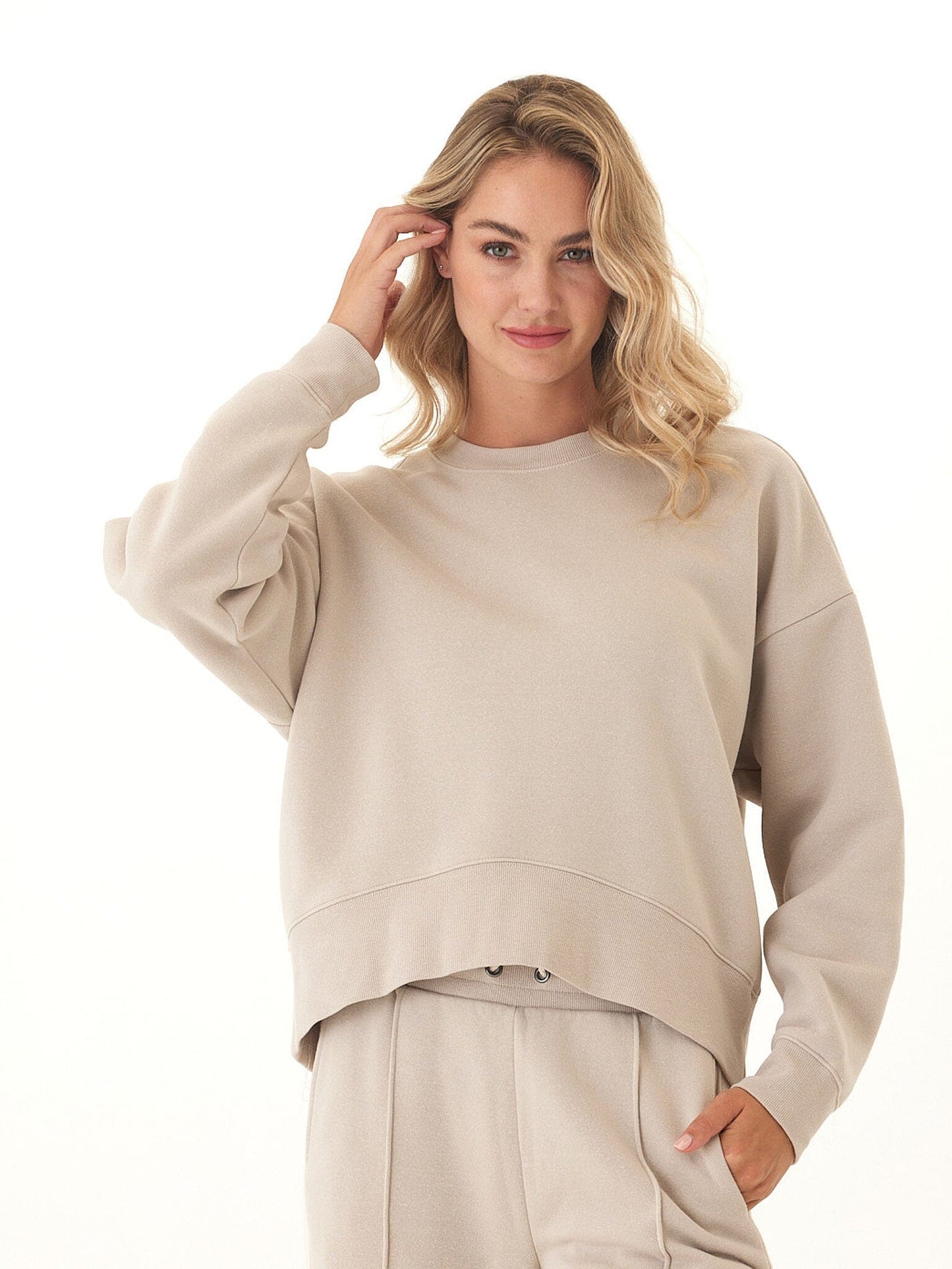 Naia Triblend Fleece Pullover