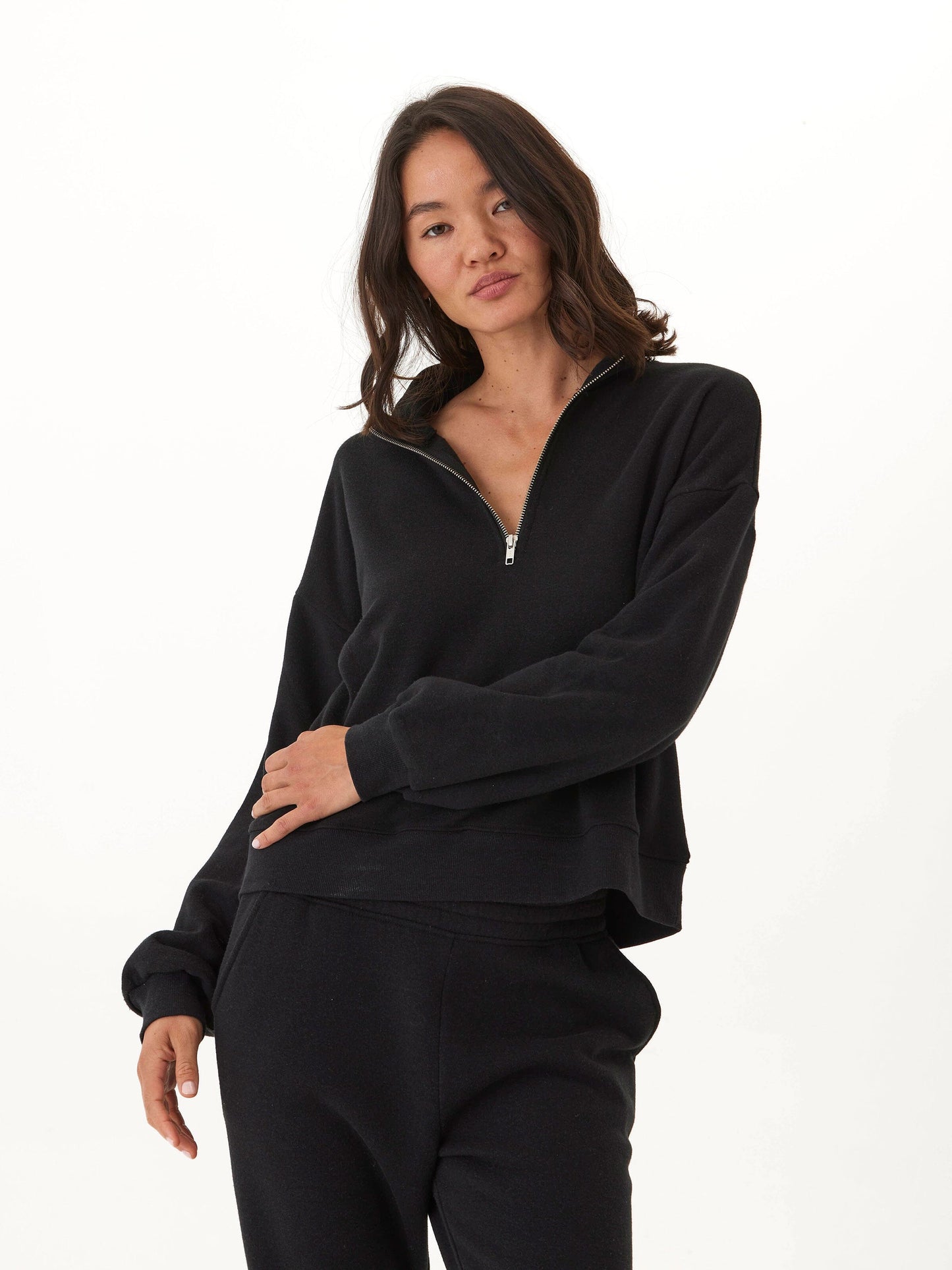 Constance Tribend Fleece Half Zip Pullover