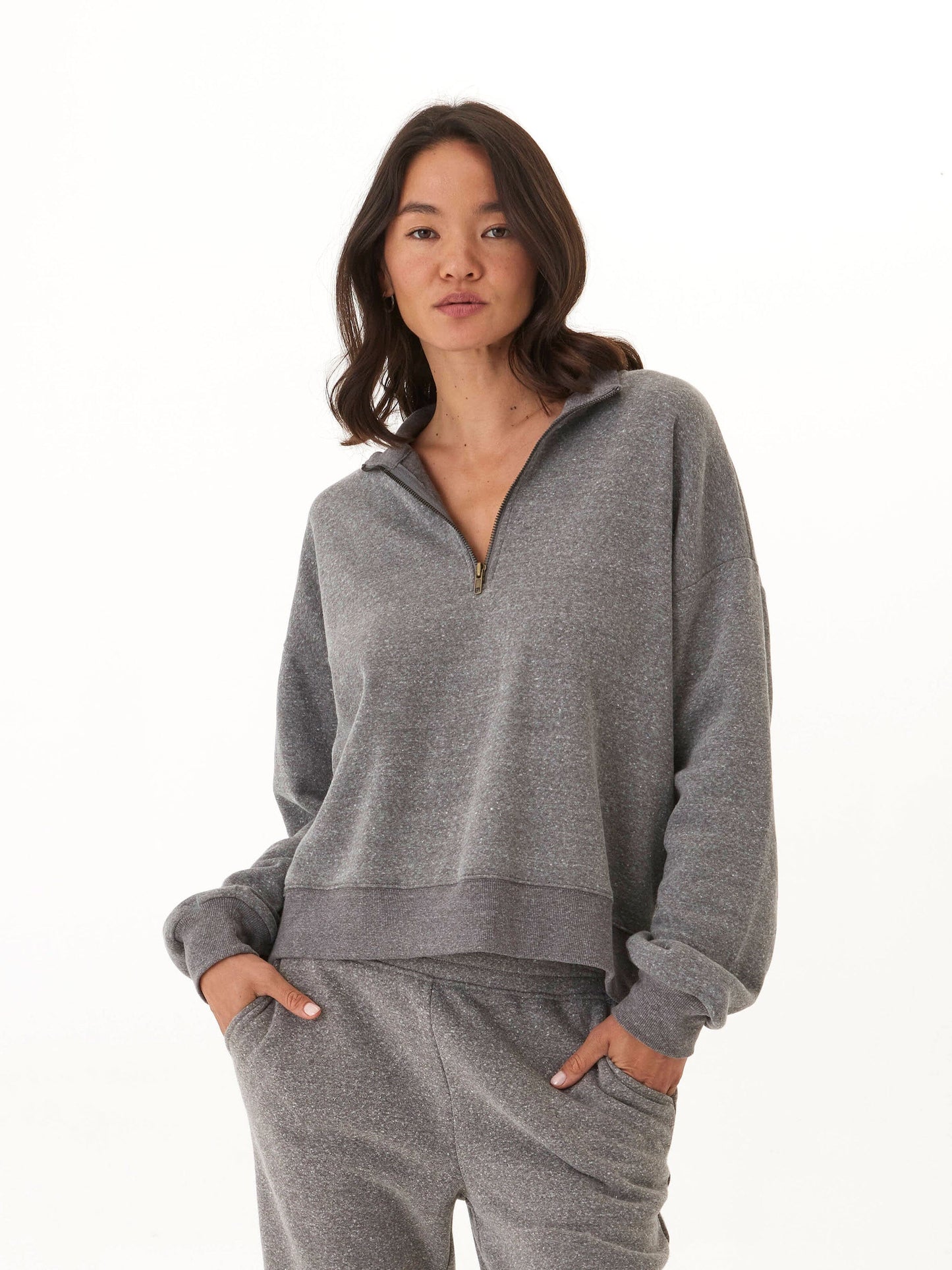 Constance Tribend Fleece Half Zip Pullover