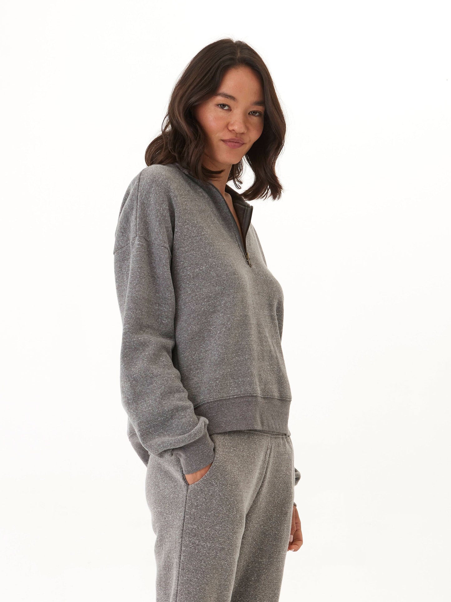 Constance Tribend Fleece Half Zip Pullover