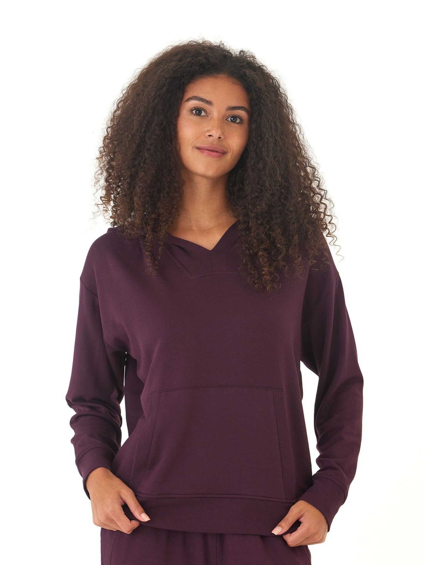Raya Feather Fleece Pullover Hoodie