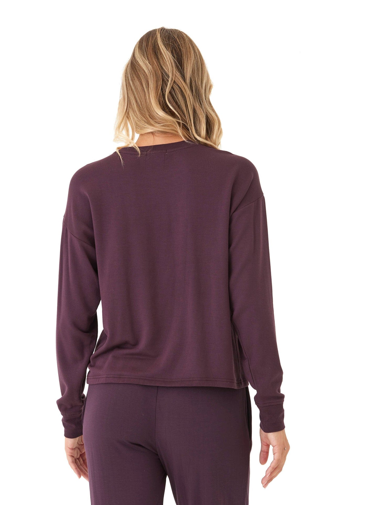 Darby Feather Fleece Panel Pullover