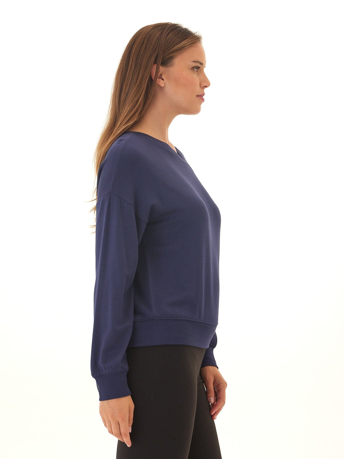 Merida Feather Fleece Asymmetrical Pullover