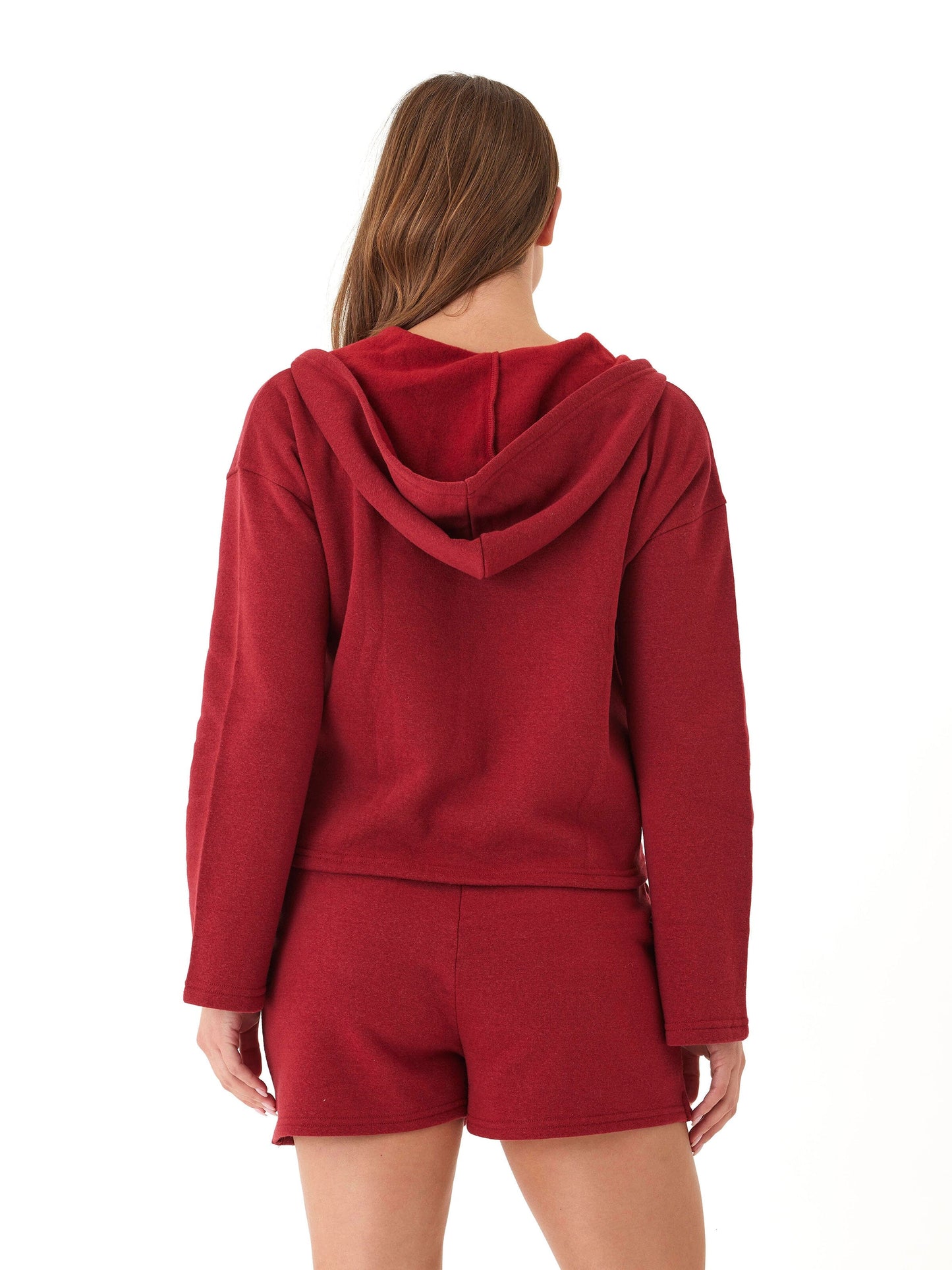 Raychelle Triblend Fleece Pocket Hoodie