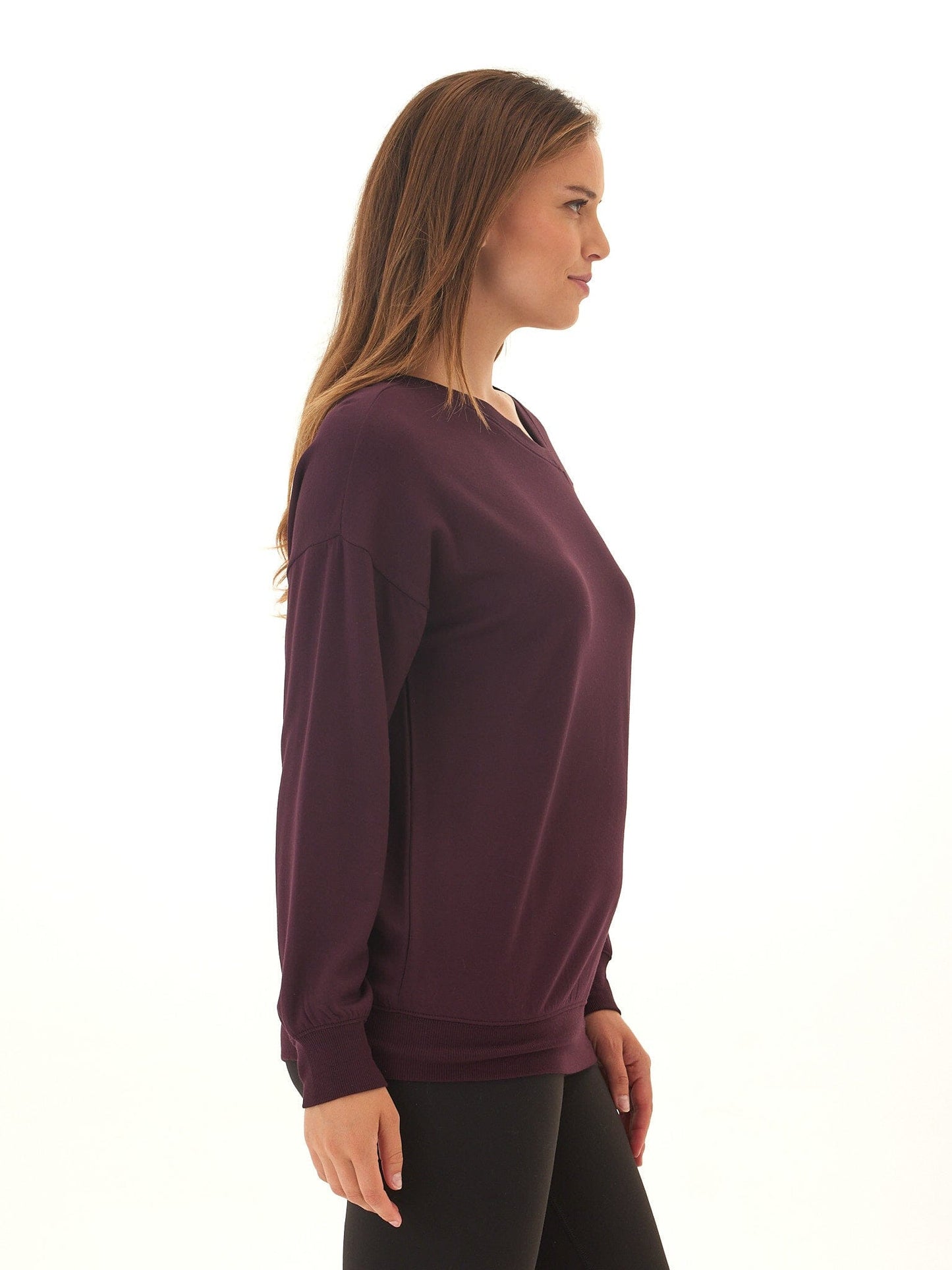 Merida Feather Fleece Asymmetrical Tunic