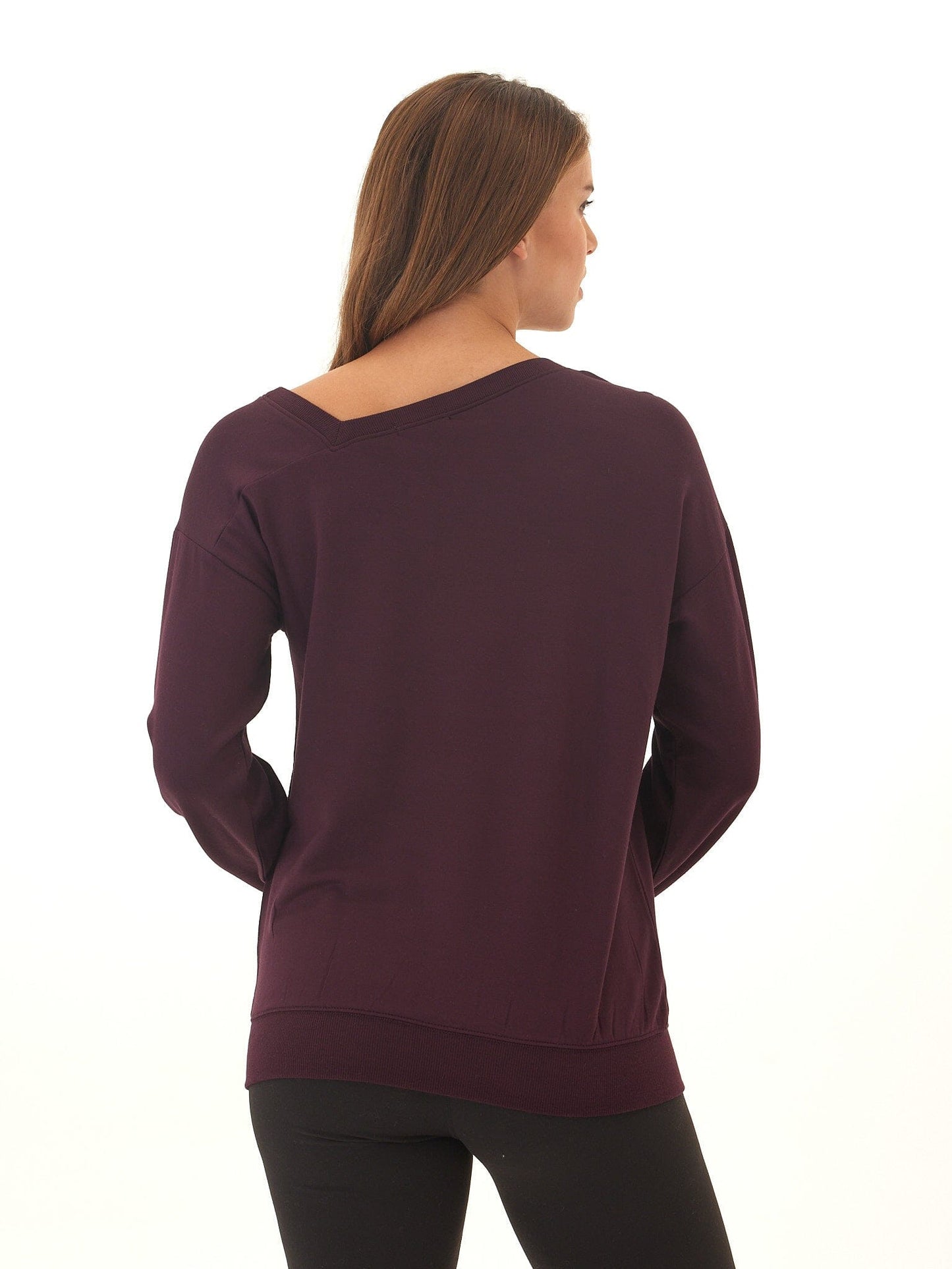 Merida Feather Fleece Asymmetrical Tunic