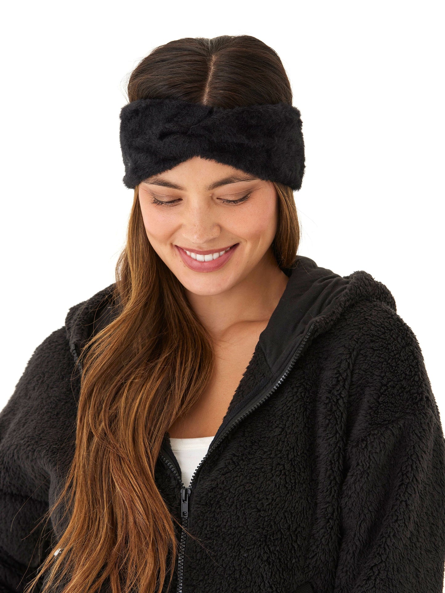 Fuzzy Knit Headband
