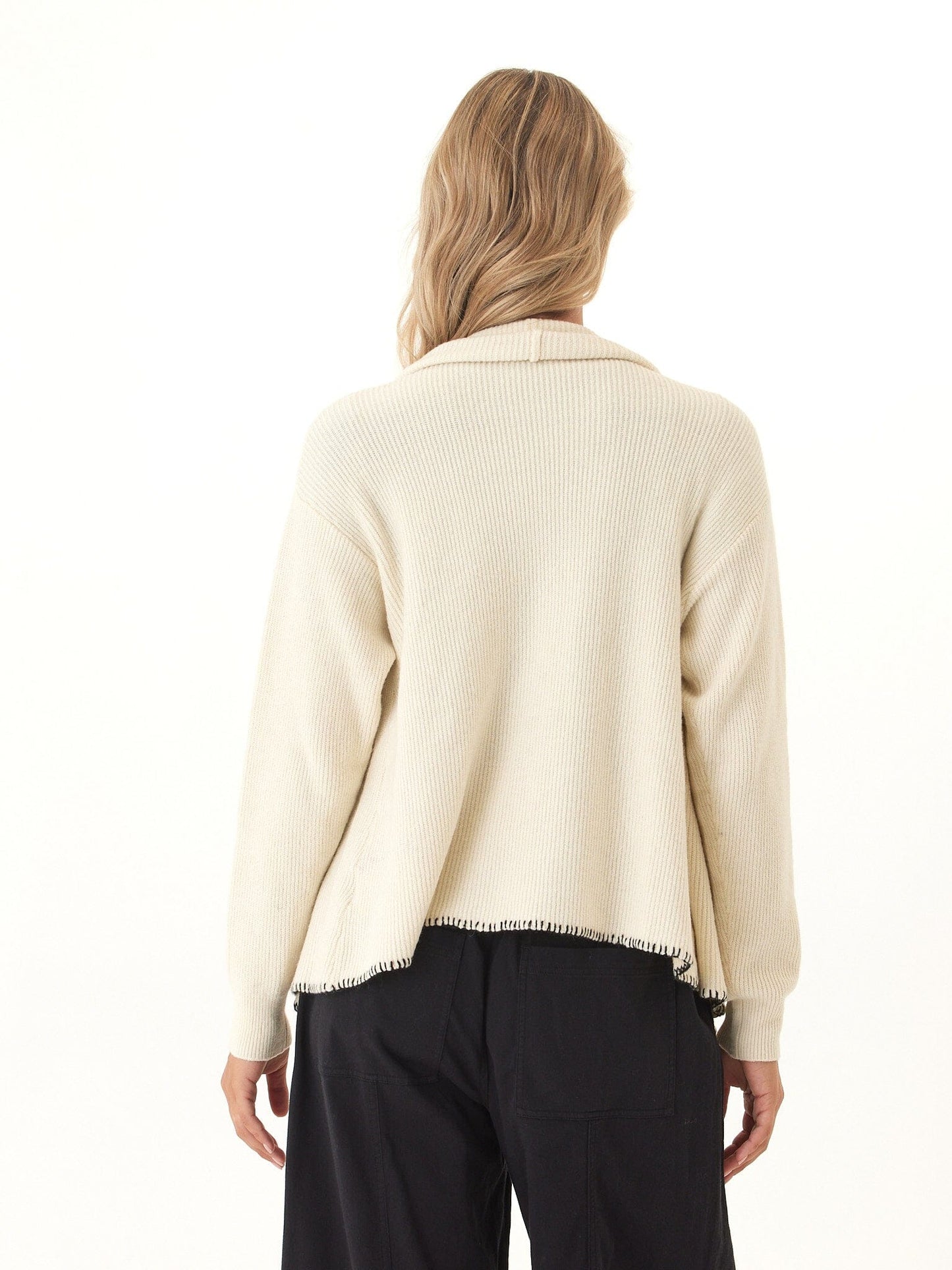Esmae Cozy Solid Knit Sweater Cardigan