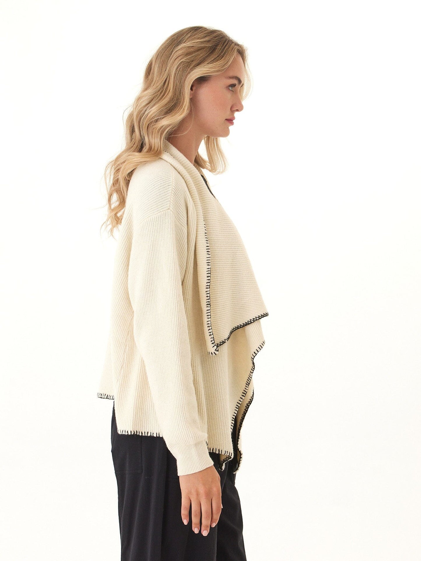 Esmae Cozy Solid Knit Sweater Cardigan