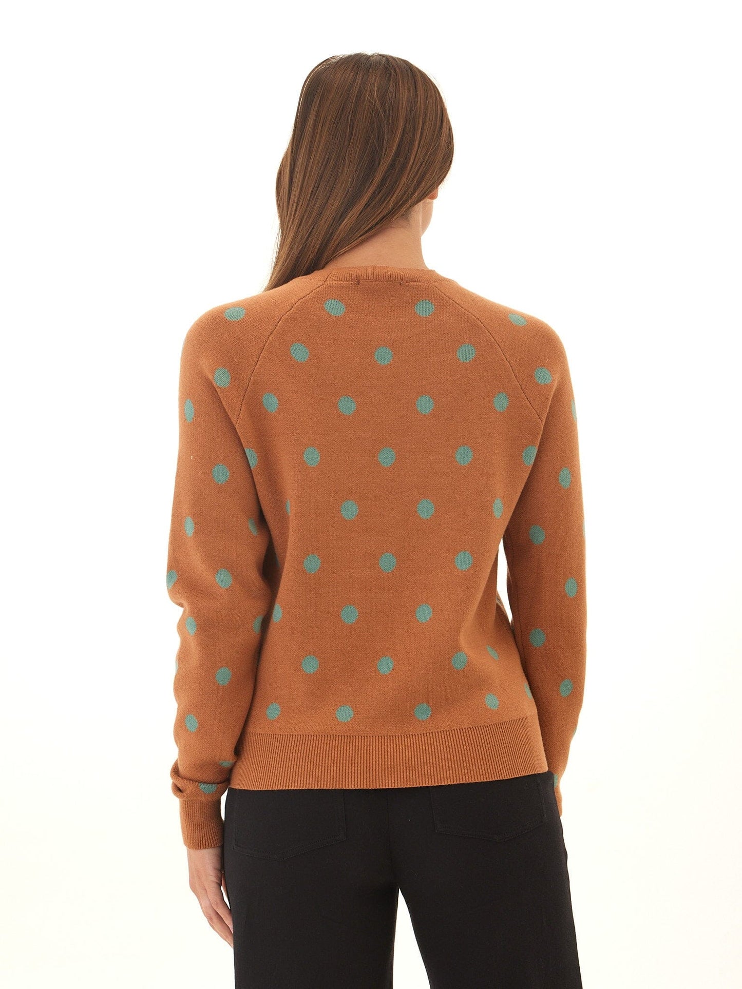 Deandra Polka Dot Cozy Sweater