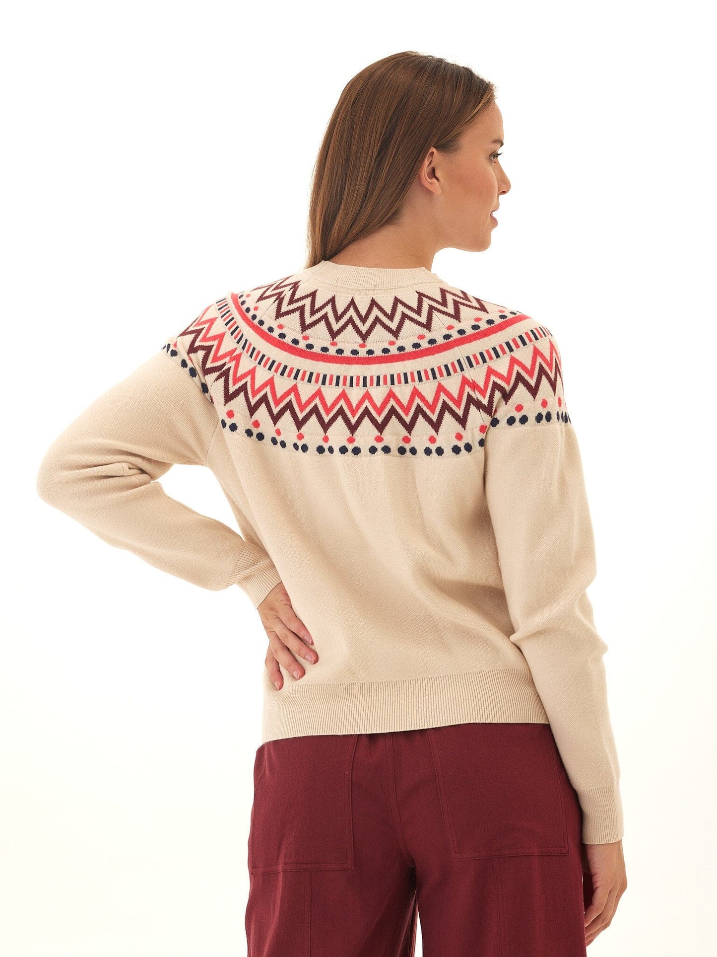 Deandra Fair Isle Cozy Sweater