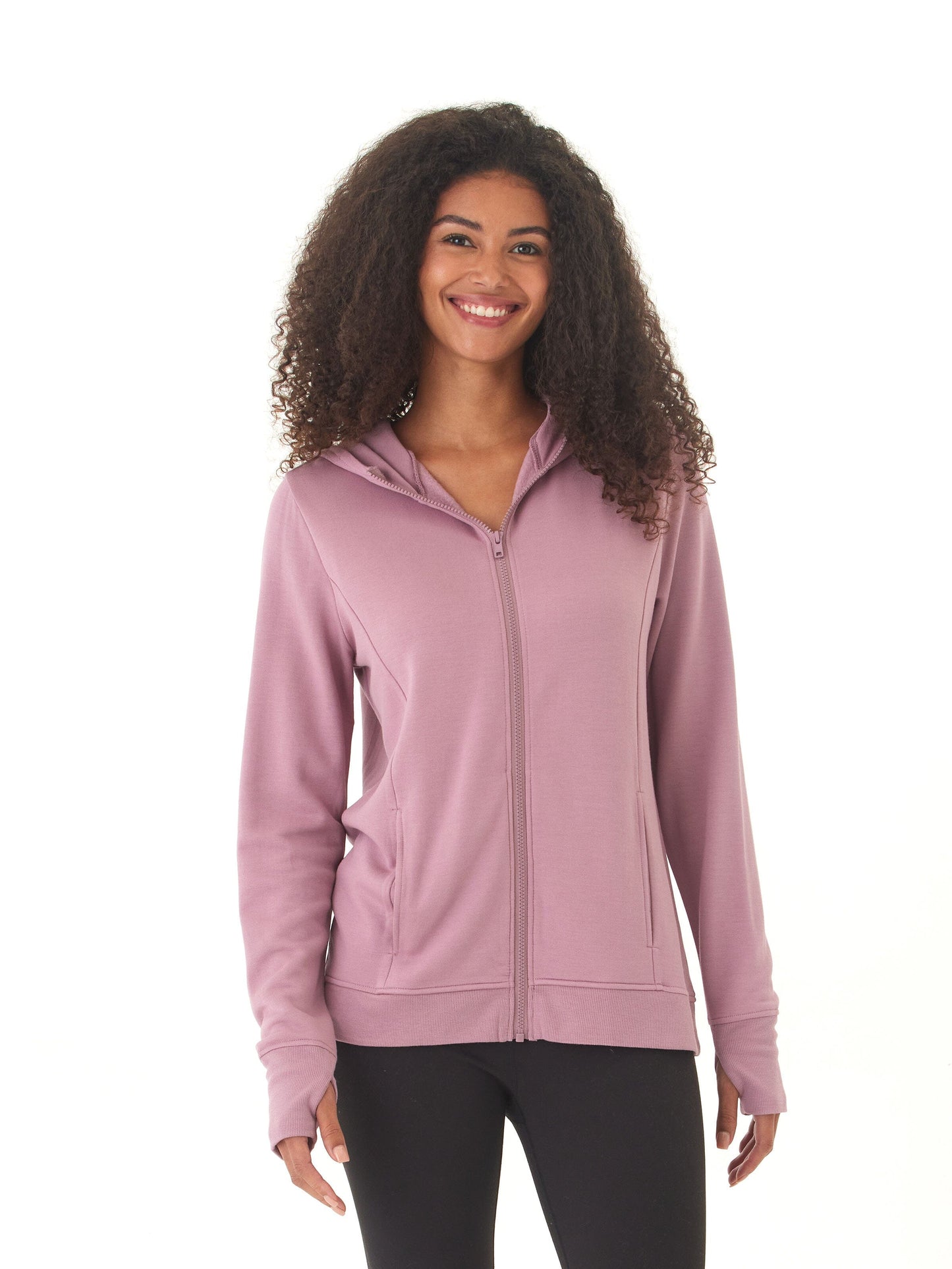 Neyra Feather Fleece Zip Hoodie