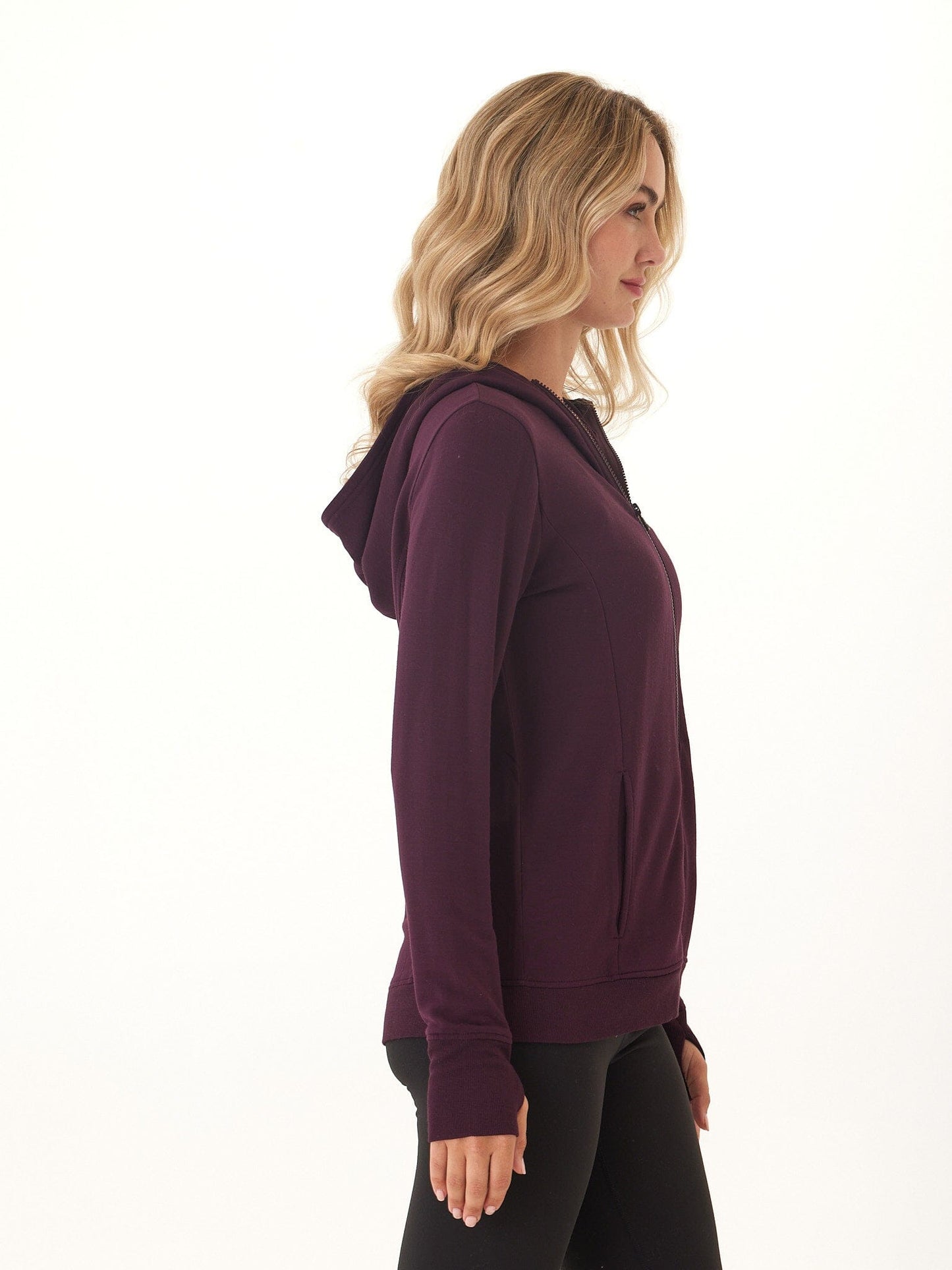 Neyra Feather Fleece Zip Hoodie
