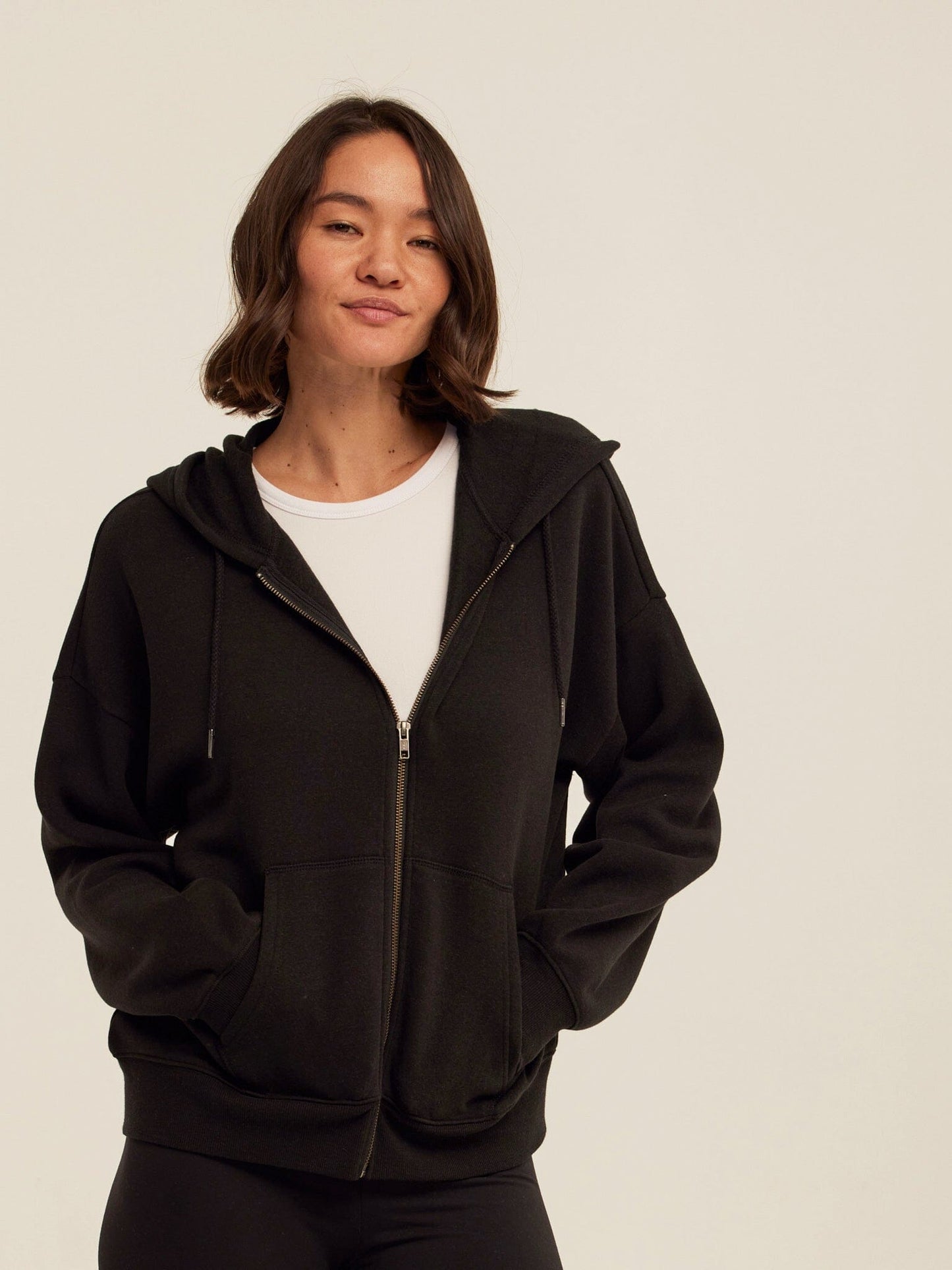 Corissa Triblend Fleece Zip Hoodie