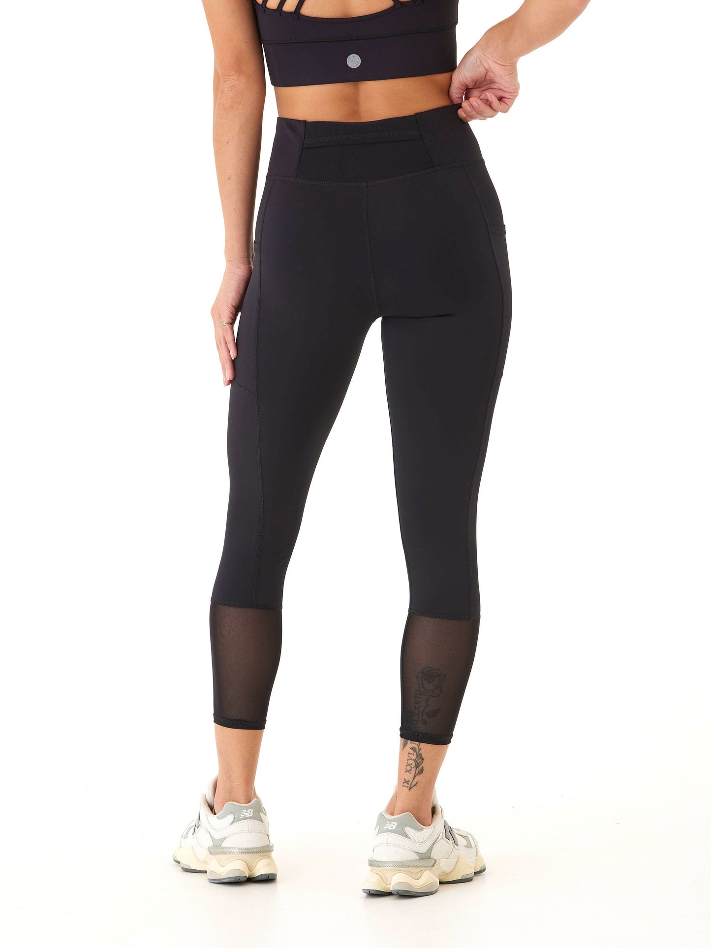 Katalina High Rise Performance Mesh Panel 7/8 Legging