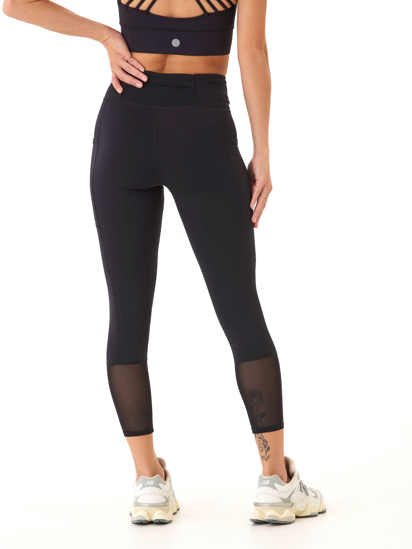 Katalina High Rise Performance Mesh Panel 7/8 Legging