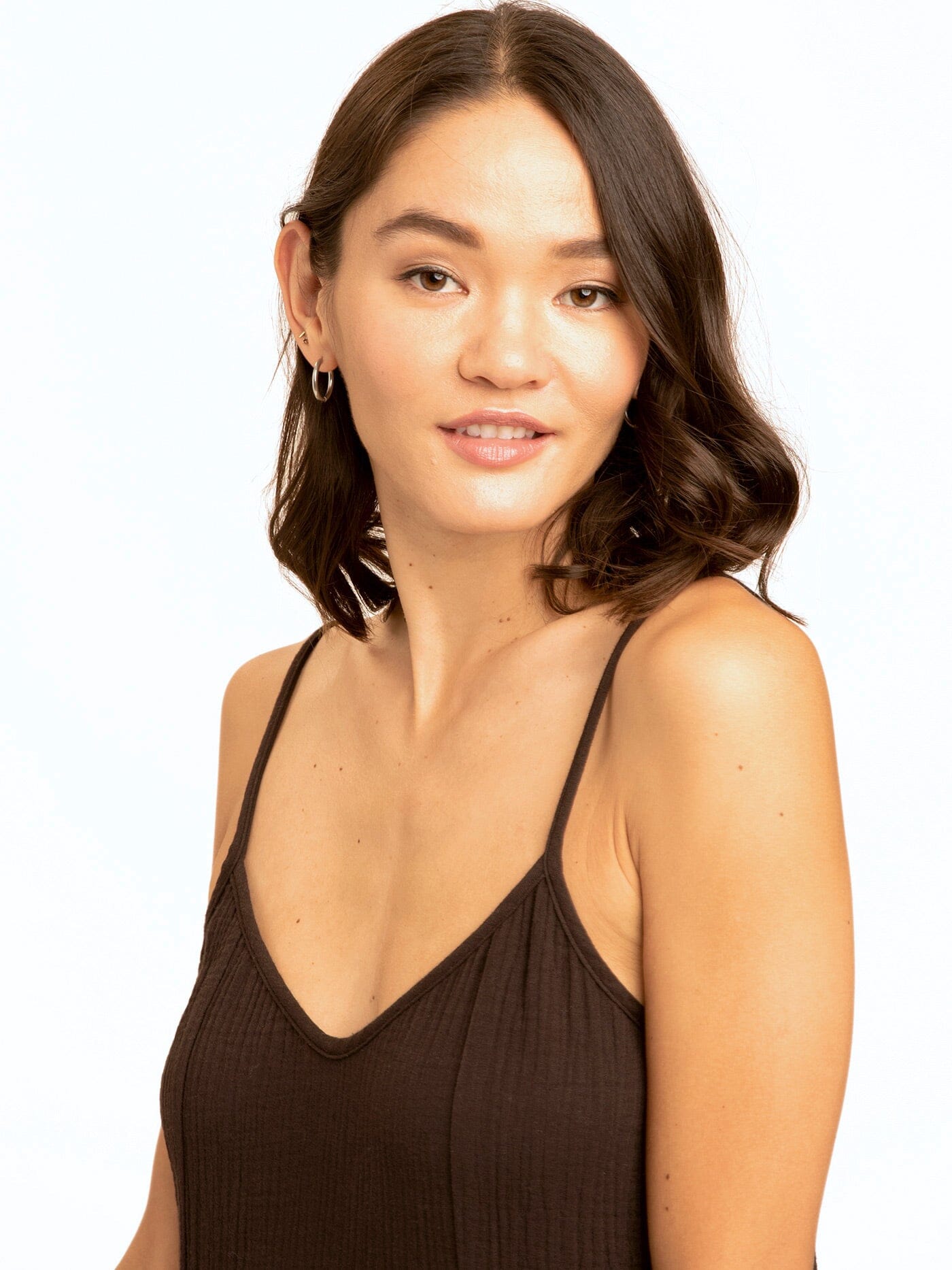 Gina Gauze Ruffle Tiered Dress