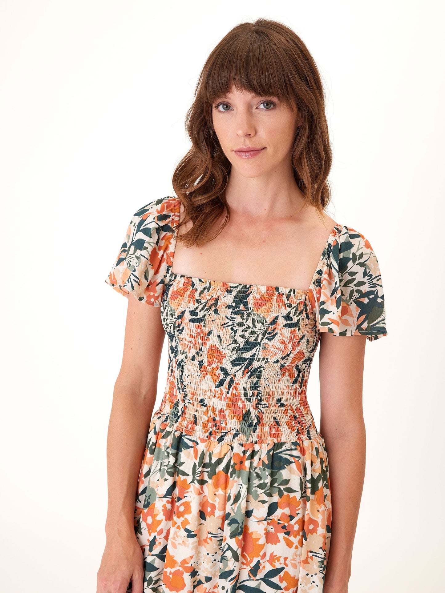 Josette Printed Tencel Midi Dress