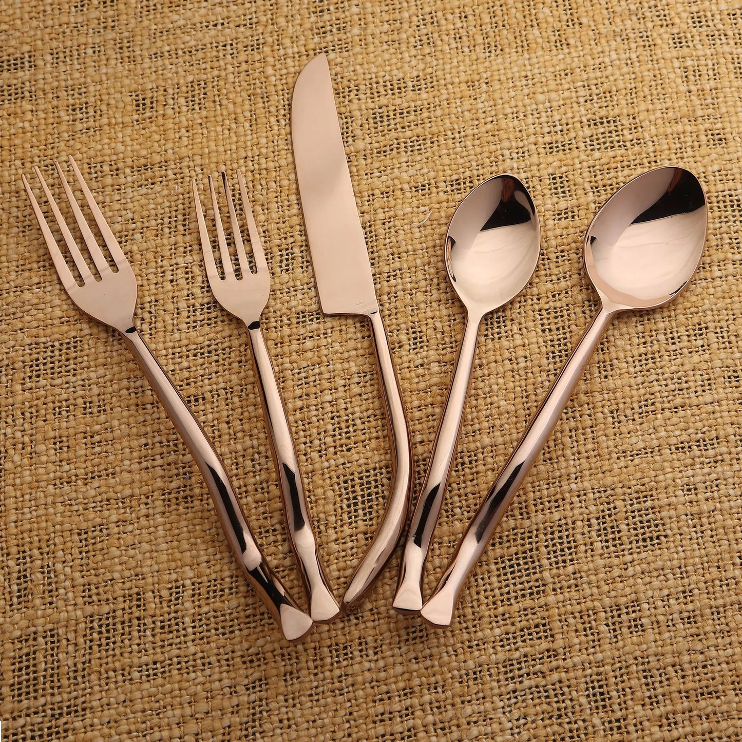 Twig PVD 5 Pc. Flatware Set