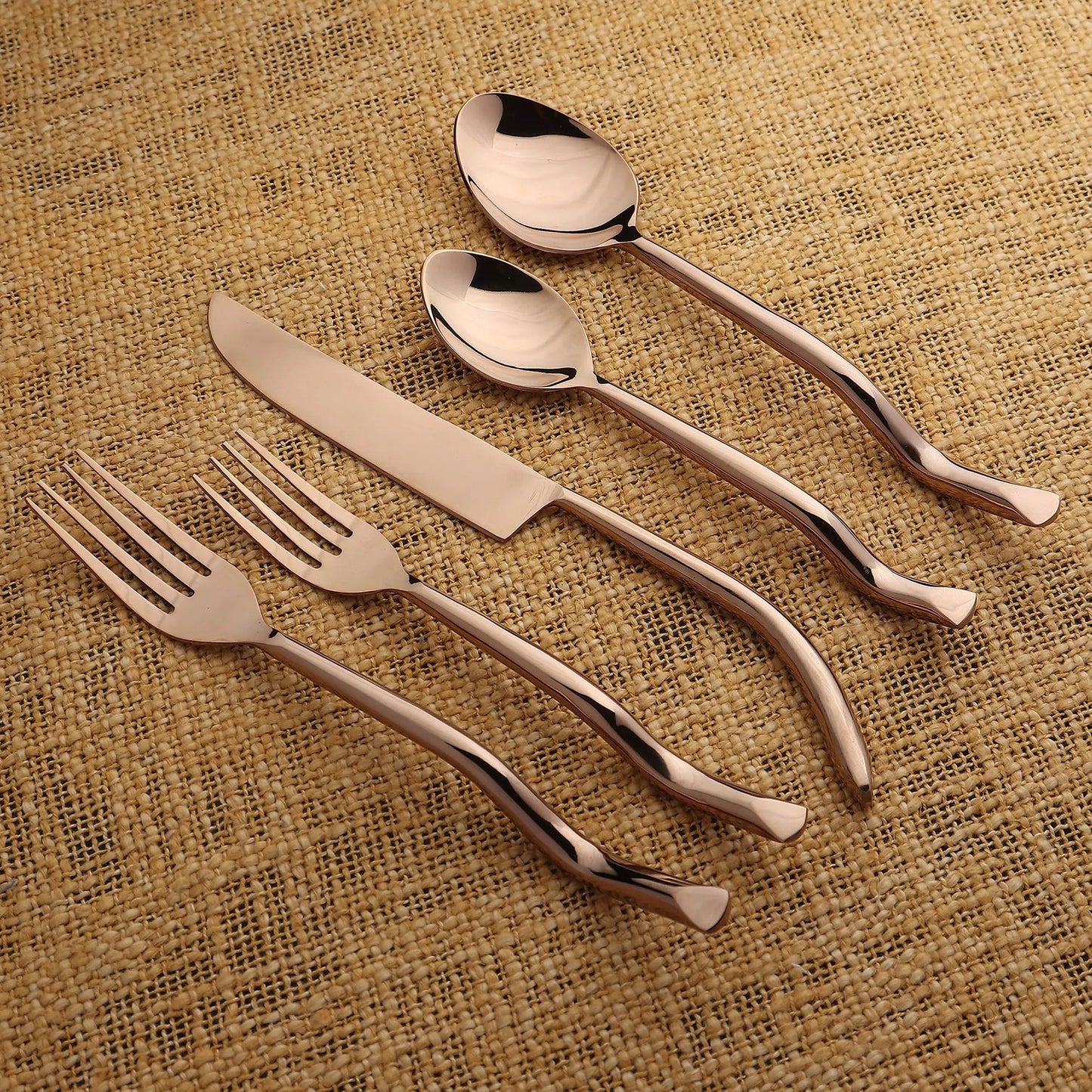 Twig PVD 5 Pc. Flatware Set