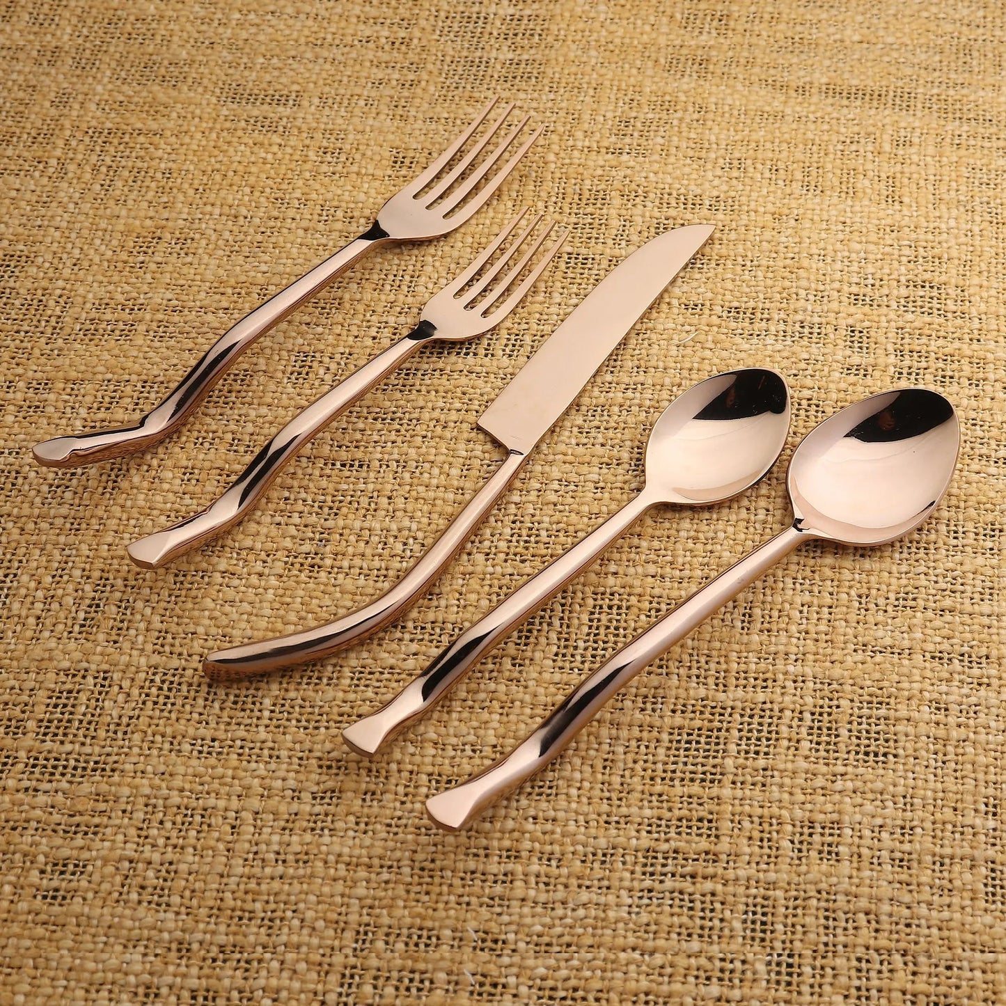Twig PVD 5 Pc. Flatware Set