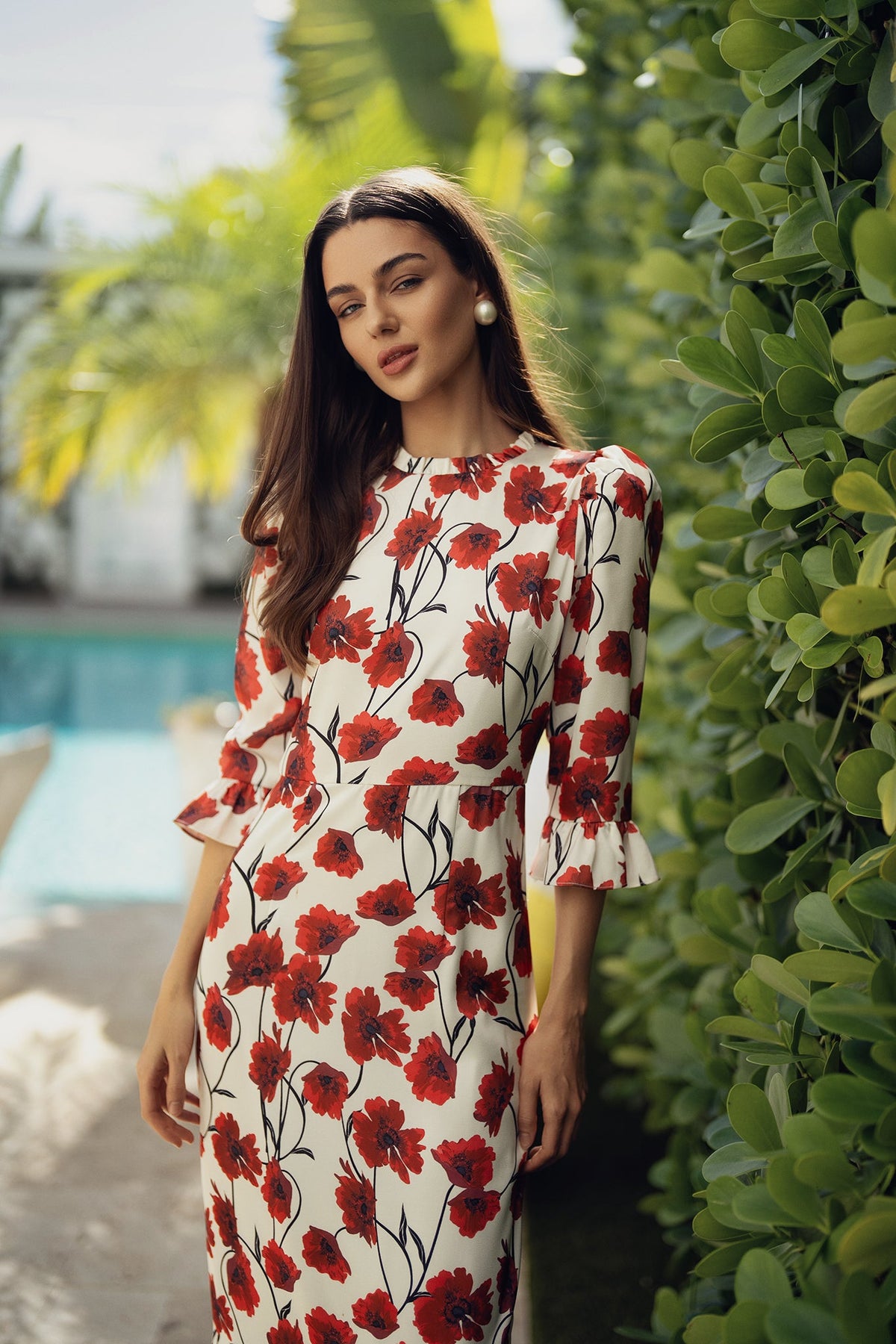 Shiri Dress- Poppies
