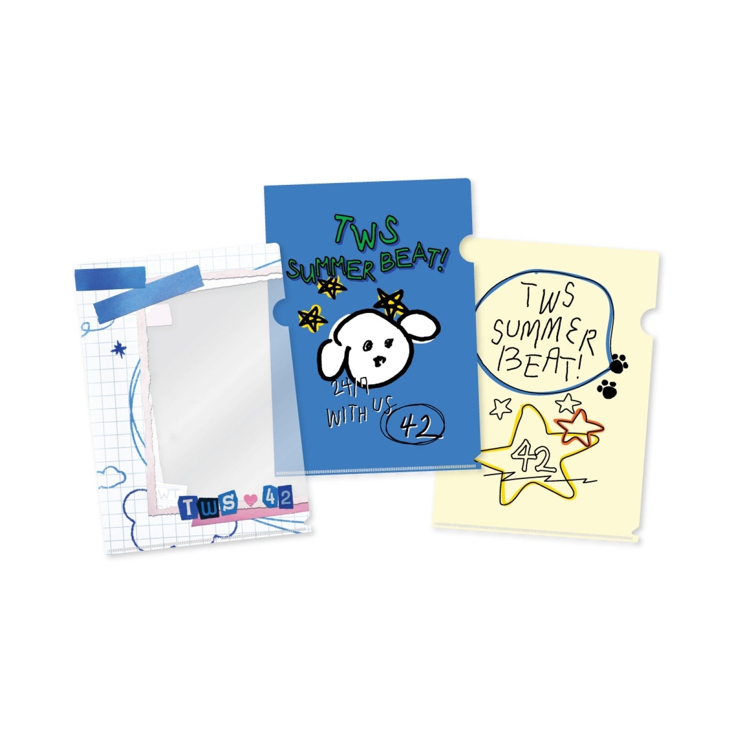 TWS - Summer Beat! Pop Up Store Official MD Clear File Set