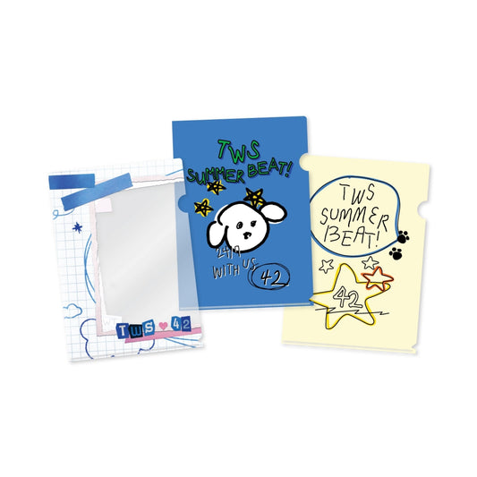TWS - Summer Beat! Pop Up Store Official MD Clear File Set
