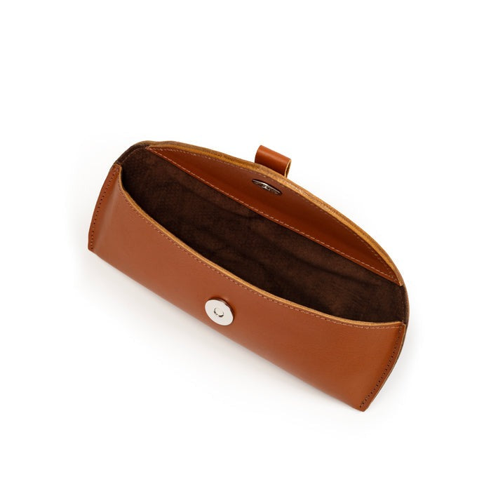 Tan Leather Sunglasses Case - Osadia Concept Store