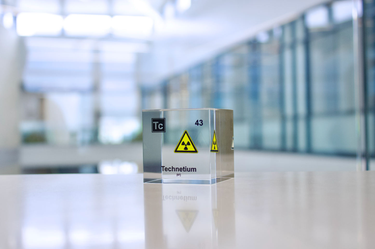 Technetium Element Cube