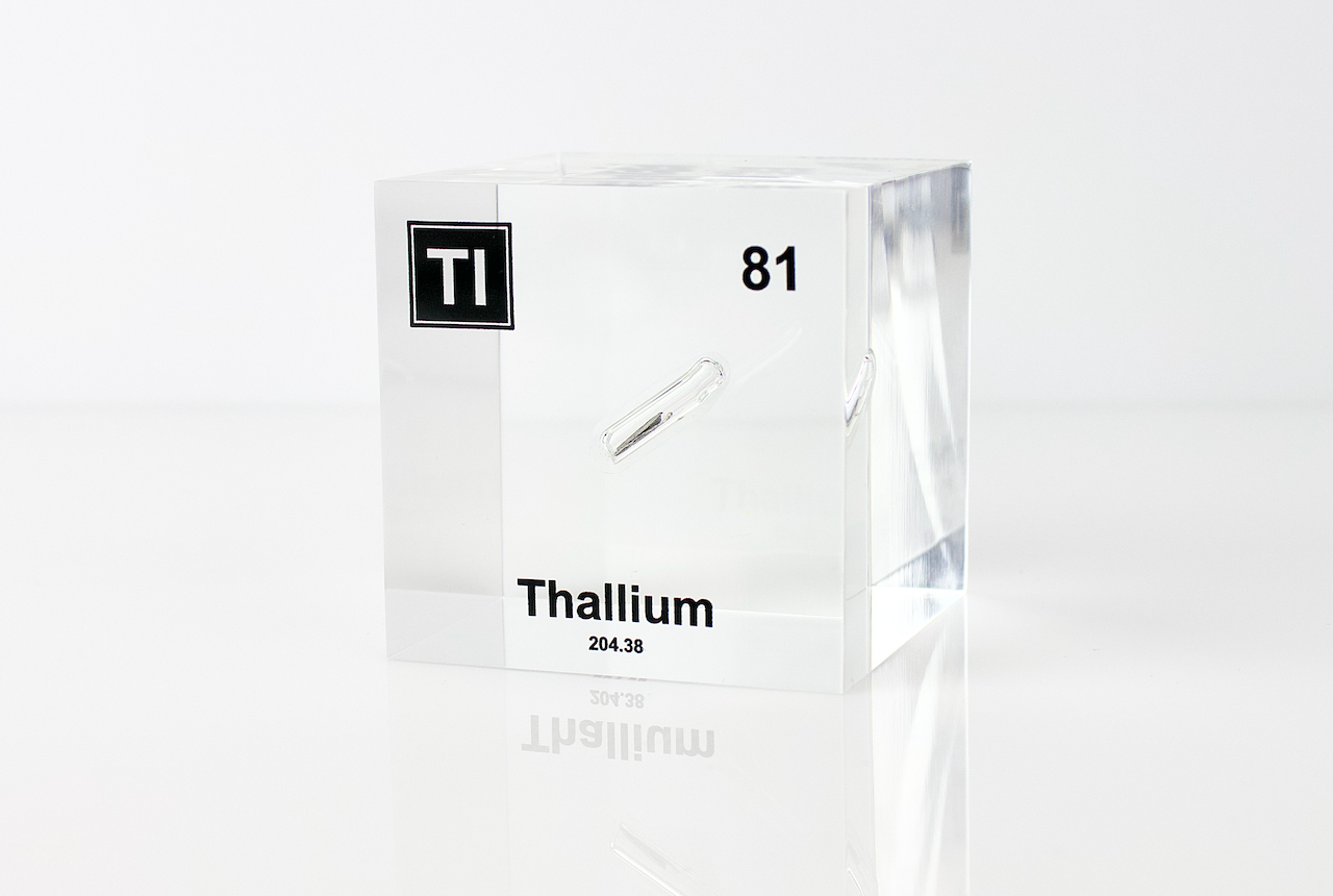 Thallium Element Cube
