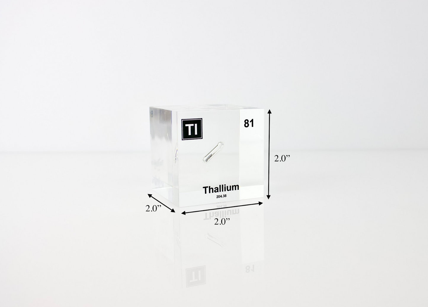 Thallium Element Cube