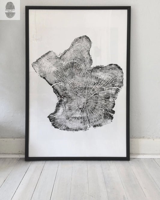 Tillamook, Oregon Coast Driftwood - 24x36 print