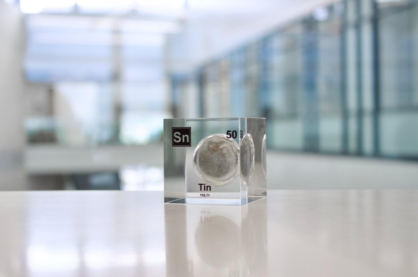 Tin Element Cube