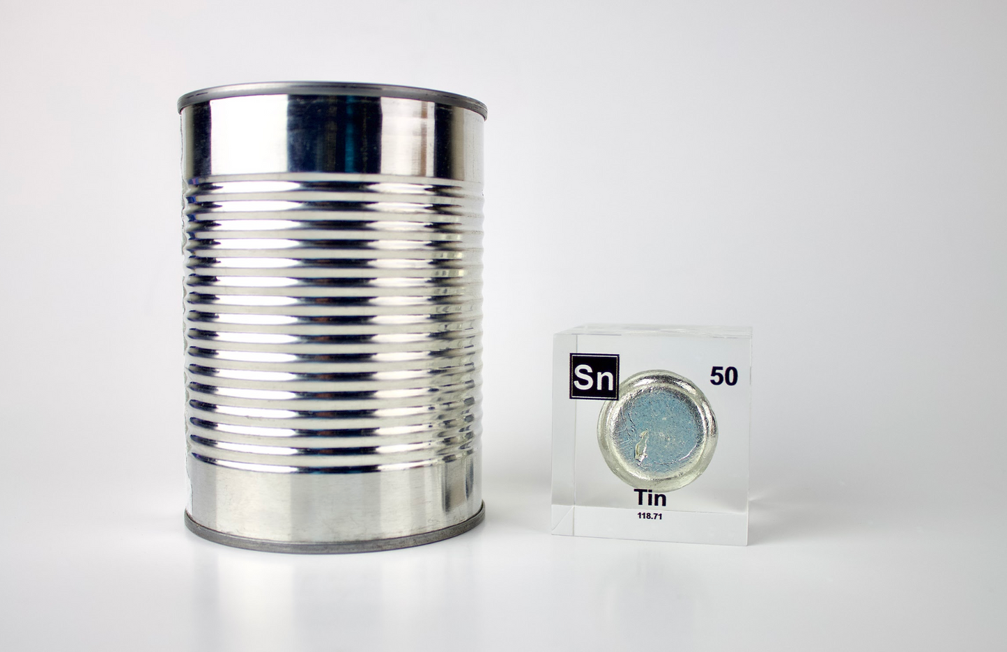Tin Element Cube
