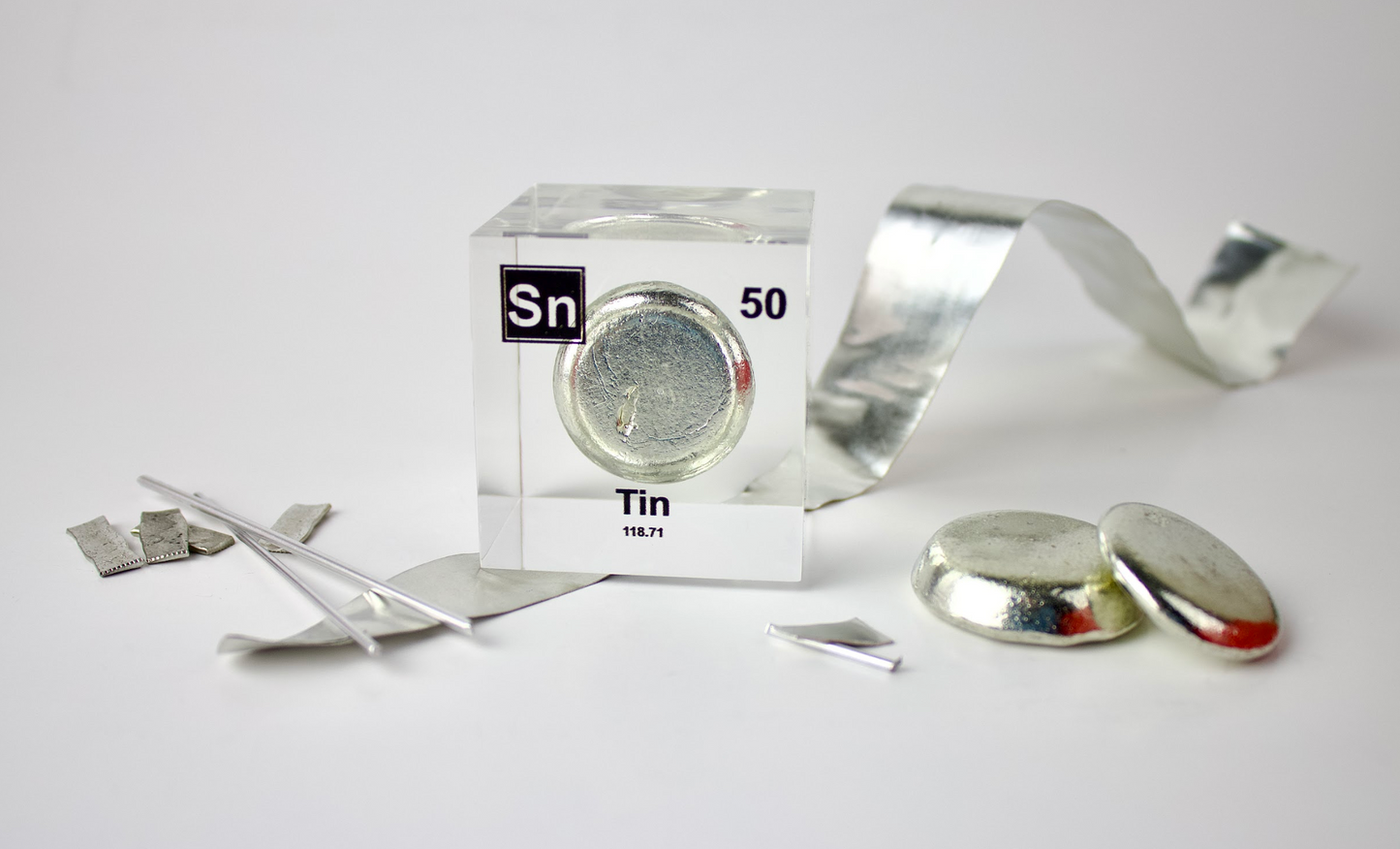 Tin Element Cube