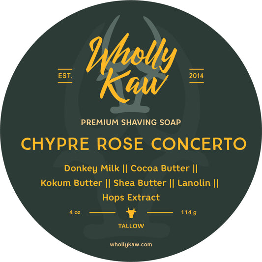 Chypre Rose Concerto Shaving Soap
